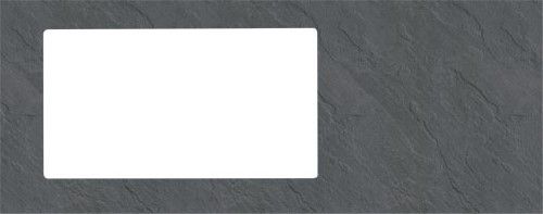 aadia CAR6-150-1 Küchenarbeitsplatte Porto Schiefer, 150*60*4cm, 1CASN